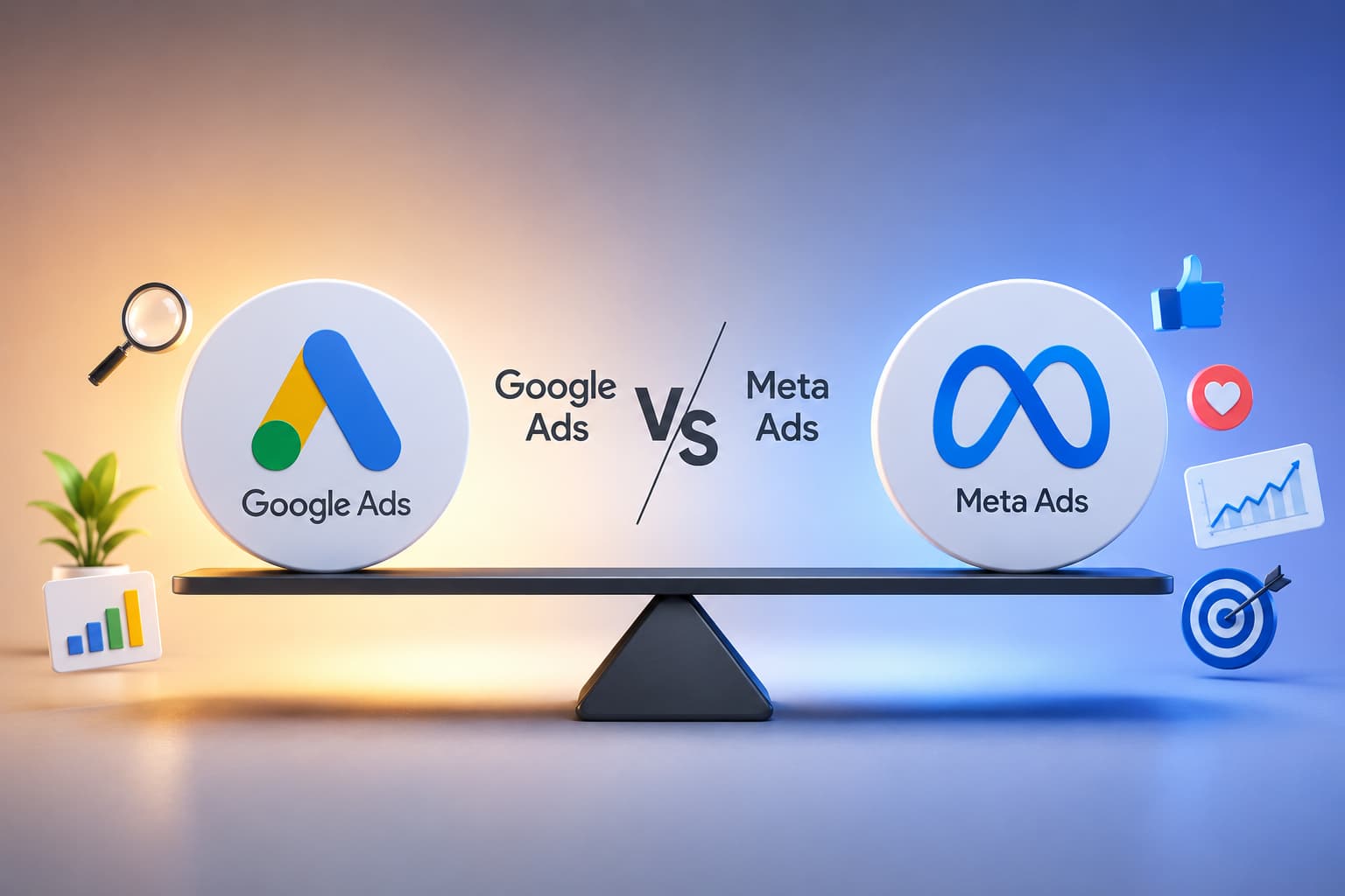Google Ads vs Meta Ads