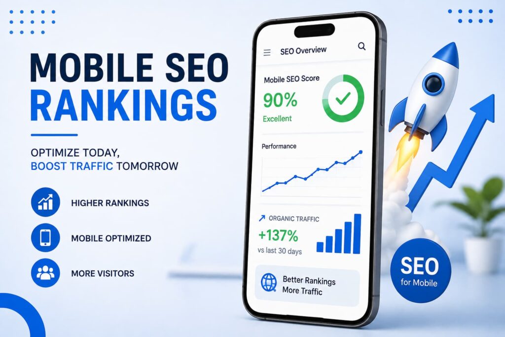 Mobile SEO rankings to boost traffic